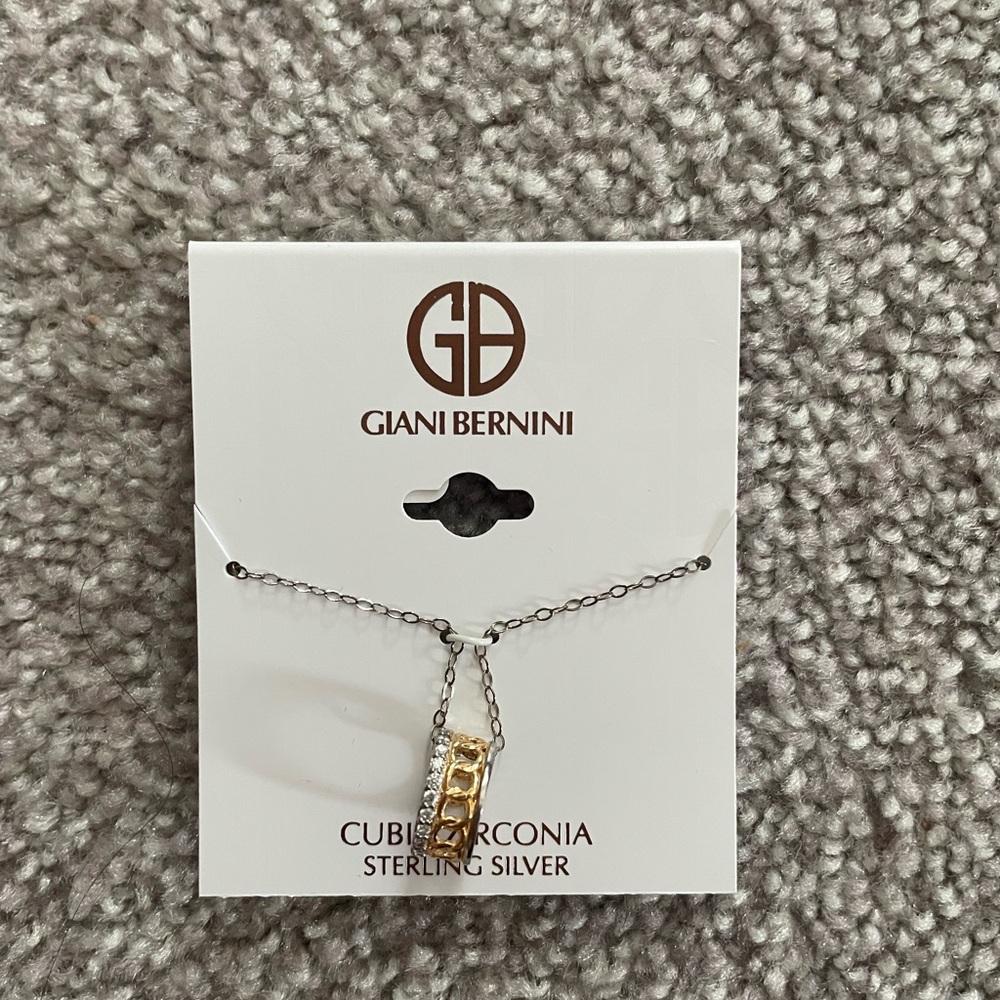 NWT Mixed Metals Ring Necklace

Silver & Gold